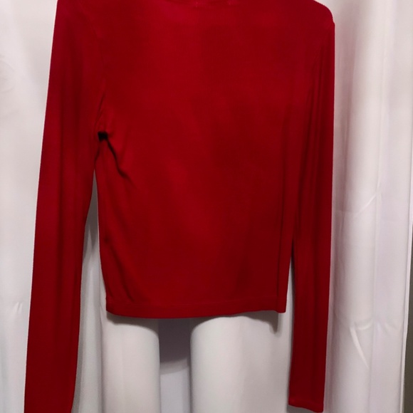 Michael Stars Crop Top, Long Sleeve - Picture 4 of 4